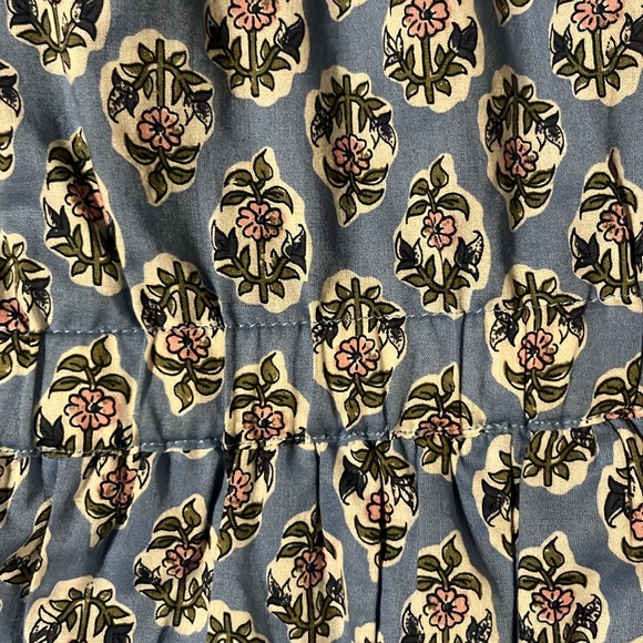 Crewcuts block print floral dress girls preppy 12 - Picture 6 of 10